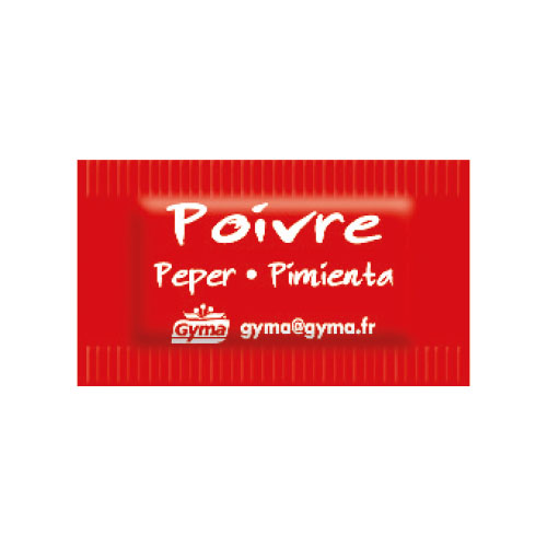 Poivre dosettes - 2 000 pc