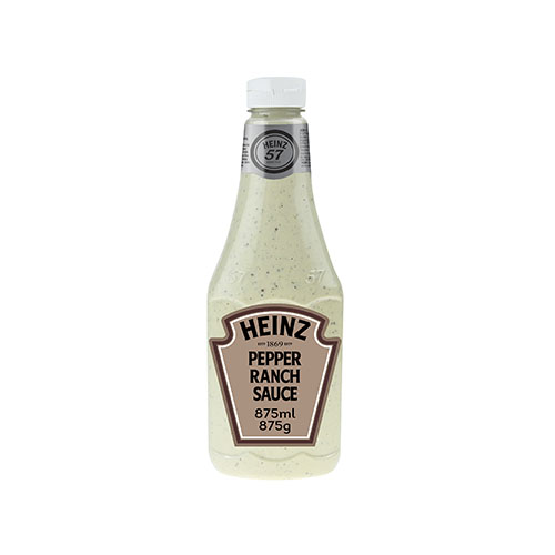 Flacon sauce creamy black pepper Heinz - 875 ml