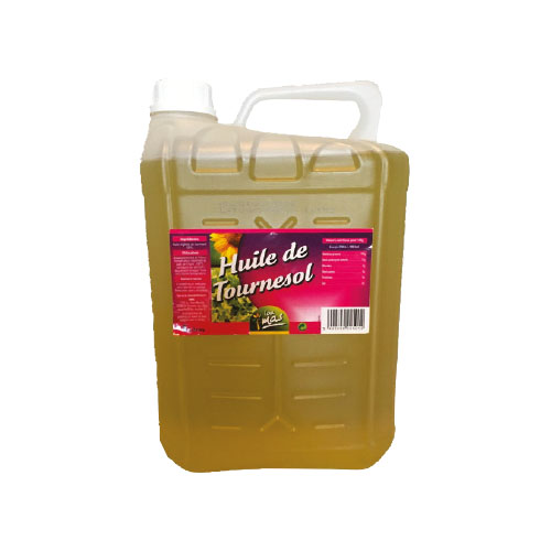 Huile de tournesol italienne en bidon de 5 litres