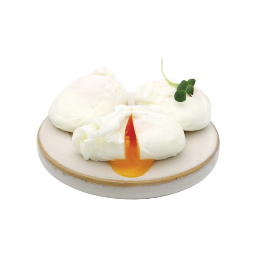 Œuf poché seau - 75 pc - 3.66 kg (2.44 kg PNE)