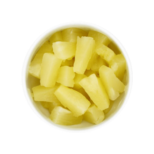 Ananas morceaux réguliers sirop 3/4 - 340 g (PNE)