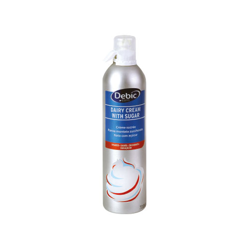 Crème sucrée sous pression Debic® - 700 ml