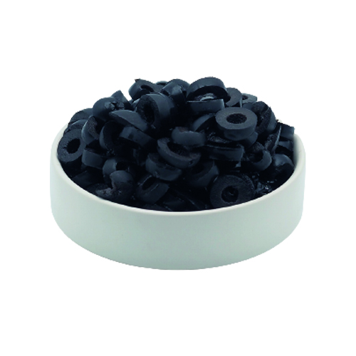 Olive noire dénoyautée rondelles A10 - 3 kg (1.560 kg PNE)