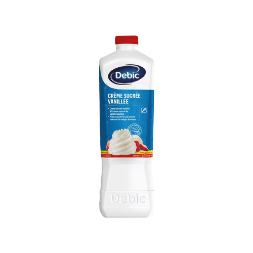 Crème sucrée vanillée Debic® - 2 L