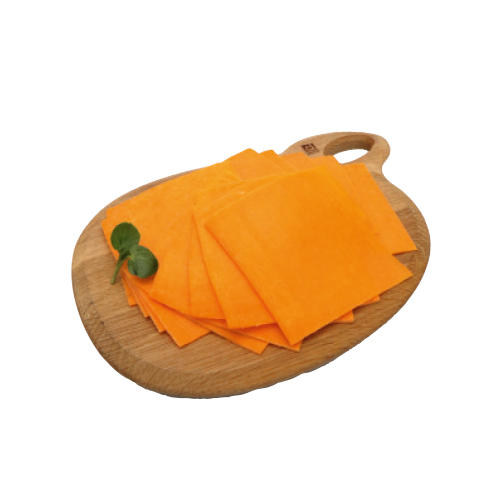 Mimolette tranchée 10 x 10 cm - 1 kg (50 tr)