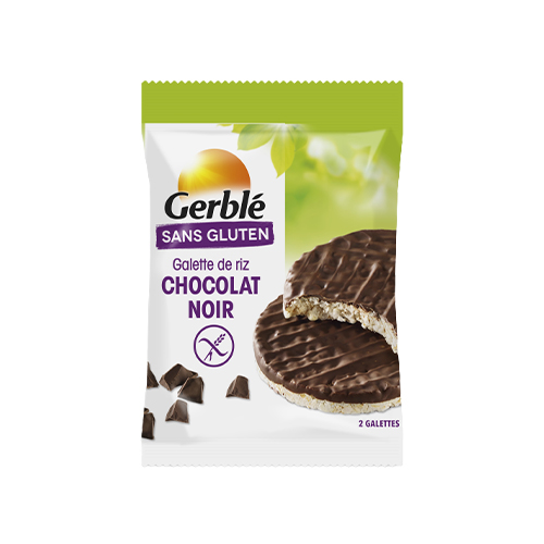 Galette de riz au chocolat noir Gerblé - 32,6 g x 28 pc