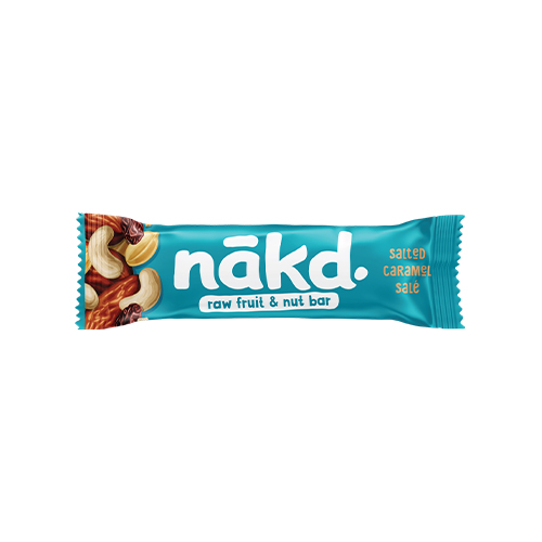 NAKD raw barre caramel salé - 35 g x 18 pc