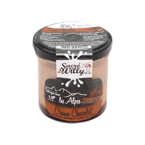 Crème chocolat cuite au four - 125 g x 8 pc