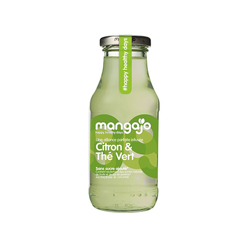 Mangajo citron-thé vert - 250 ml x 12 pc