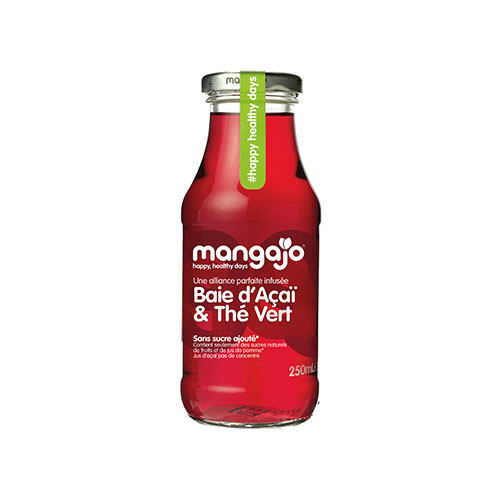 Mangajo açaí & thé vert - 250 ml x 12 pc
