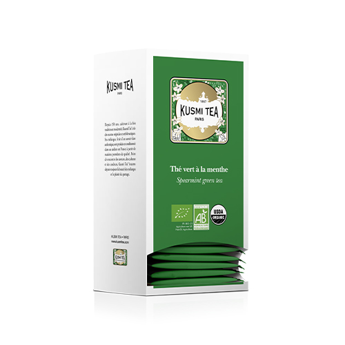 Thé vert menthe bio Kusmi Tea® - 2 g x 25 pc
