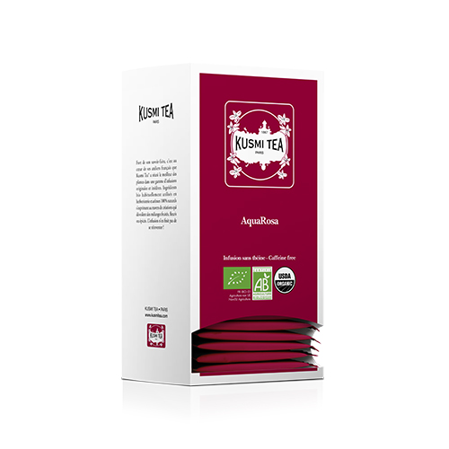 Infusion AquaRosa fruitée bio Kusmi Tea® - 2 g x 25 pc