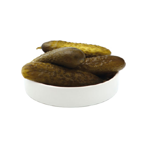 Gros cornichon aigre-doux entiers Jefke - 1.55 kg (850 g PNE)