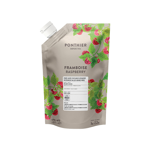 Purée réfrigérée de framboise Ponthier - 1 kg