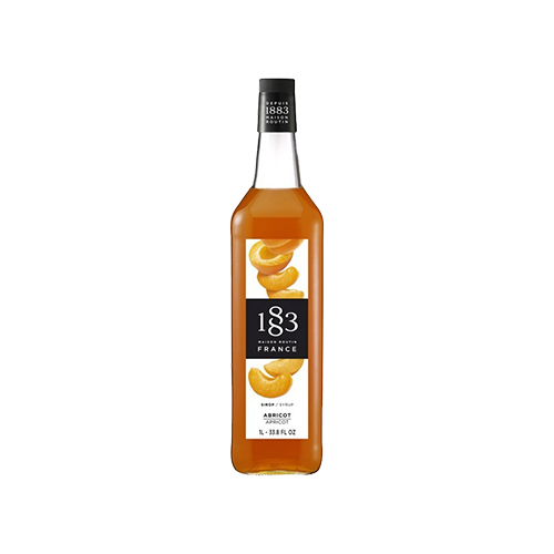 Sirop abricot 1883 verre - 1 L