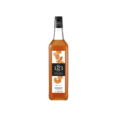 Sirop mandarine 1883 verre - 1 L