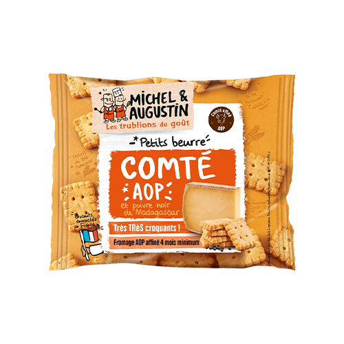 Biscuits apéritifs comté AOP - 30 g x 12 pc