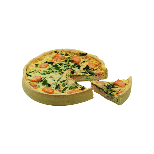 Quiche saumon-épinard - 1,4 kg