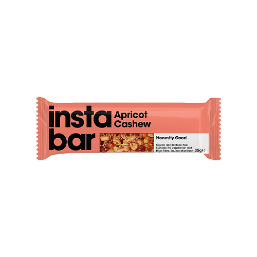Barre abricot & noix de cajou Instabar - 35 g x 16 pc
