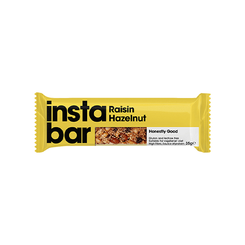 Barre raisin sec & noisette Instabar - 35 g x 16 pc