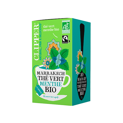 Thé vert menthe bio Clipper - 1.75 g x 20 pc