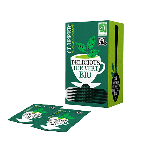 Thé vert bio Clipper - 2 g x 25 pc