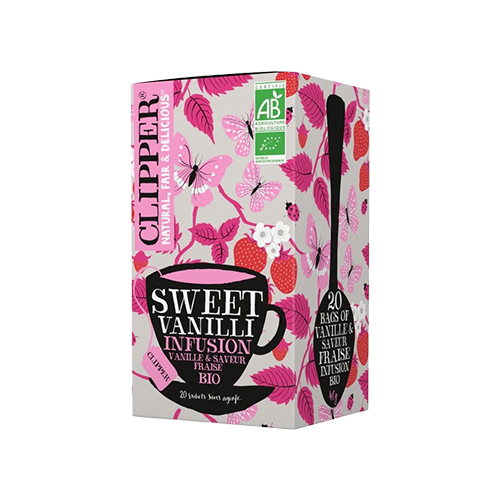 Infusion sweet vanille bio Clipper - 2 g x 20 pc