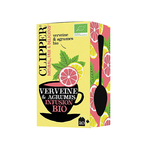 Infusion verveine agrumes bio Clipper - 1,5 g x 20 pc