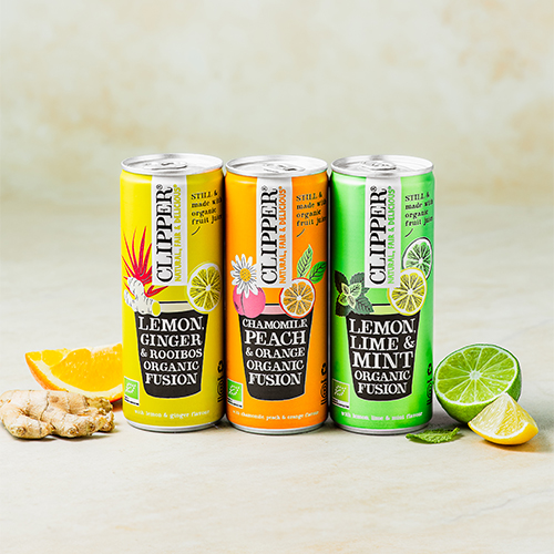 Boisson citron gingembre rooibos Clipper bio - 250 ml x 12 pc
