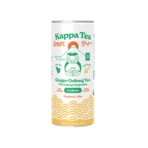 Boisson au thé oolong gingembre bio Kappa - 250 ml x 24 pc