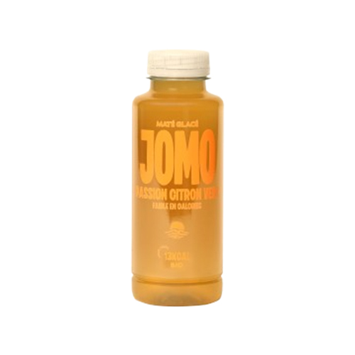 Jomo maté glacé passion-citron vert bio - 350 ml x 12 pc