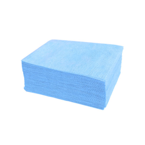 Lavette microtex bleue 50 cm x 35 cm - 25 pc