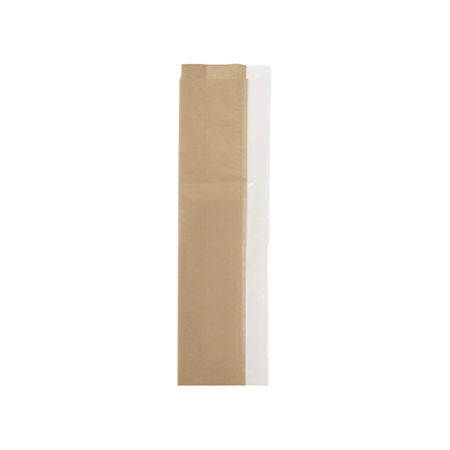 Sac sandwich kraft à fenêtre 100 + 40 x 360 mm - 1 000 pc
