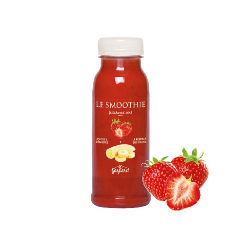 Smoothie fraise-banane Gaspard - 250 ml x 6 pc