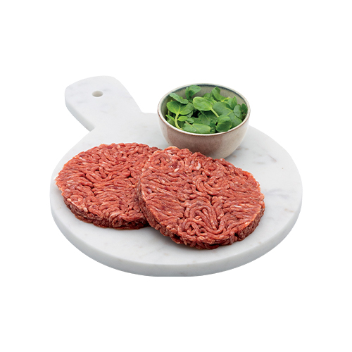 Steak haché façon bouchère cru rond VBF IQF - 125 g x 24 pc