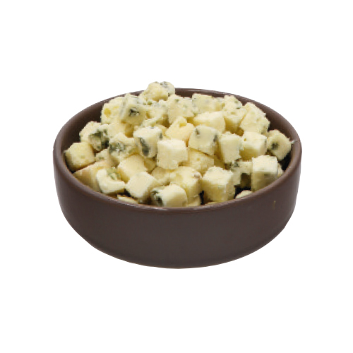 Bleu cubes IQF 10 x 10 mm - 750 g x 8 pc 