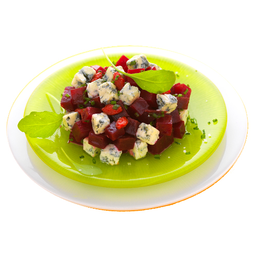 Bleu cubes IQF 10 x 10 mm - 750 g x 8 pc 