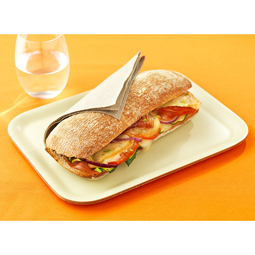 Provolone fumé tranché diam. 7 cm IQF - 500 g x 8 pc