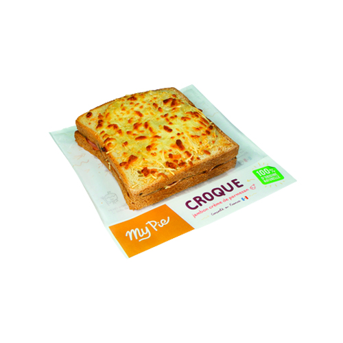Croque-monsieur jambon-parmesan My Pie - 250 g x 30 pc 