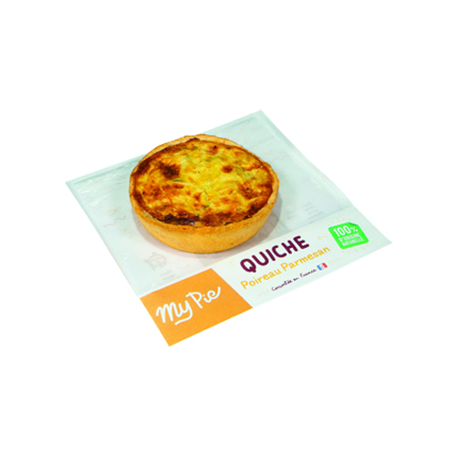 Quiche poireau-parmesan My Pie - 190 g x 48 pc