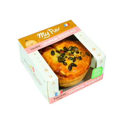 Tourte saumon-poireau My Pie - 170 g x 36 pc