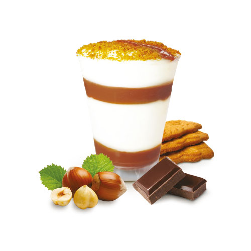 Tiramisu choco-noisette-spéculoos - 100 g x 12 pc