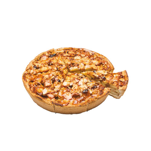 Tarte pomme cannelle prédécoupée - 1.8 kg x 6 (150 g x 72 parts)