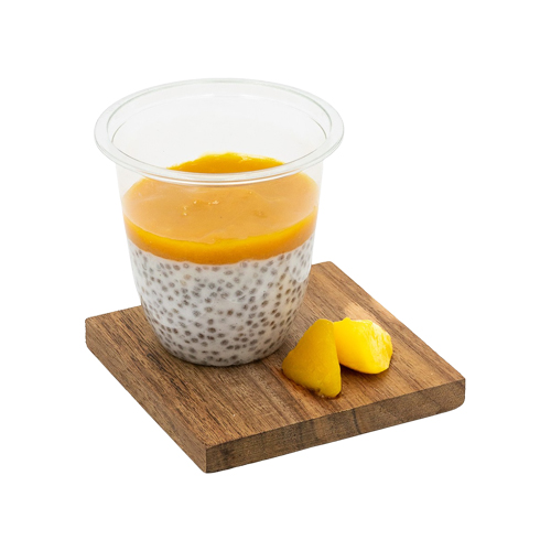 Perles de chia au lait de coco & coulis de mangue -105 g x 20 pc