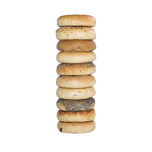 Bagel nature Rosie's 10.5 cm - 125 g x 48 pc