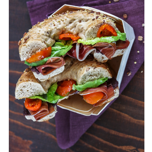 Bagel multigrains  12.5 cm (125 g) - 12 x 4 pc