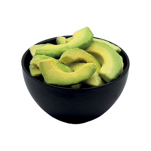 Avocats tranchés IQF Salud - 500 g x 12 pc