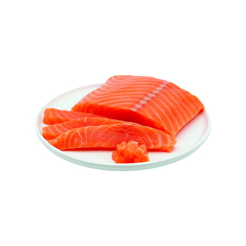 Coeur de saumon sans peau sans arêtes ASC - 500 g x 10 pc