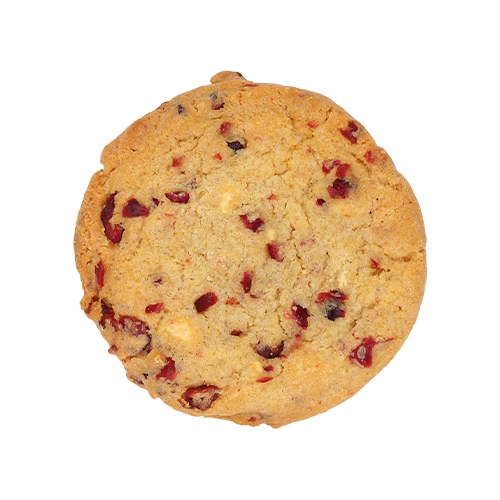 Cookie cuit cranberrie-pépite chocolat blanc vrac - 62 g x 50 pc
