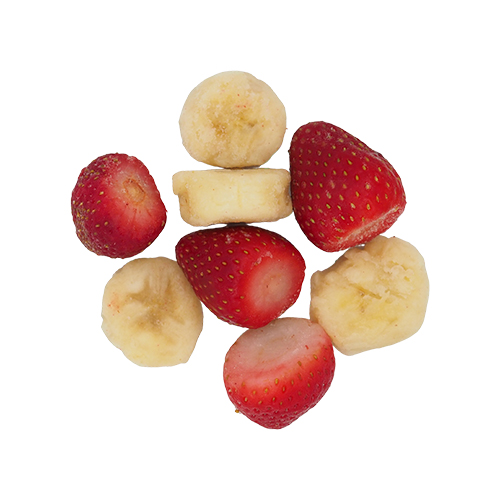 Mix smoothie fraise-banane IQF - 33 x 150 g